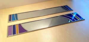 Stained glass mirrors