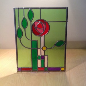 Mackintosh stained glass